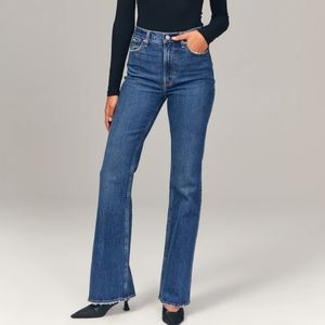 Abercrombie 70s Vintage Flare Ultra High Rise sz 27